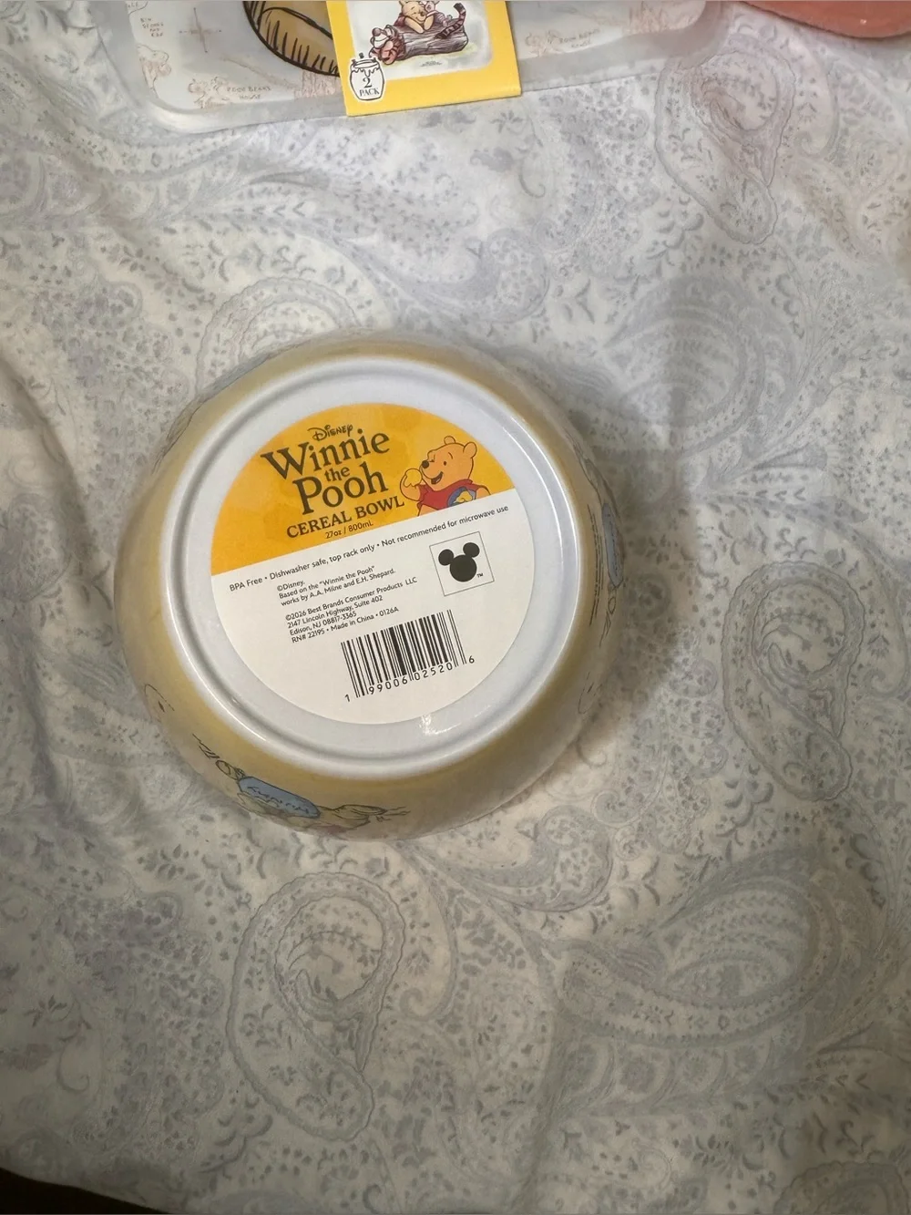 Disney Winnie the Pooh Snack & Drink Set